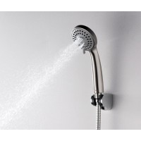 Душевая лейка WasserKRAFT A120 3-функциональная, матовый хром