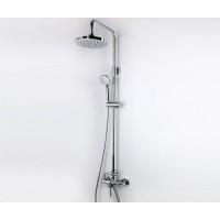 Душевая система WasserKRAFT A12202, верхний душ 20 см, хром