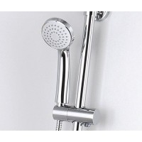 Душевая система WasserKRAFT A12202, верхний душ 20 см, хром