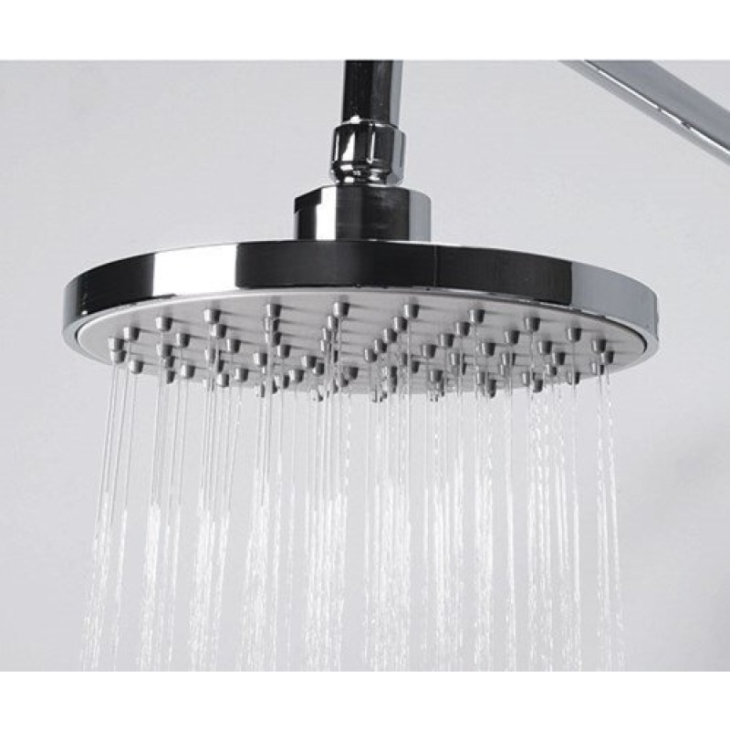 Душевая система WasserKRAFT A12202, верхний душ 20 см, хром