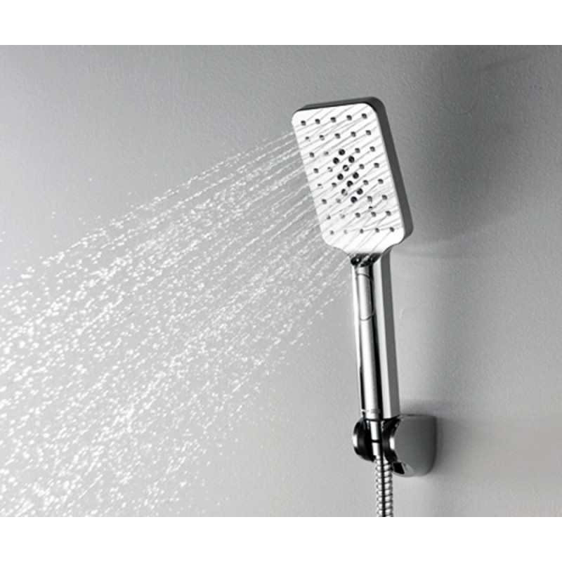 Душевая лейка WasserKRAFT A126 3-функциональная, хром