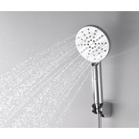Душевая лейка WasserKRAFT A127 3-функциональная, хром