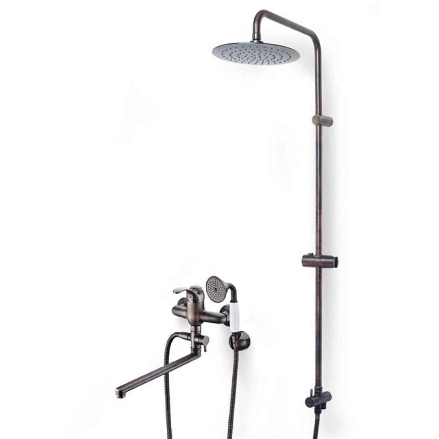 Душевая система WasserKRAFT A1302L.041, темная бронза