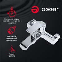 Смеситель Agger Merry A1310000 для ванны и душа, хром