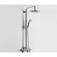 Душевая система WasserKRAFT A13302, верхний душ 25 см, хром