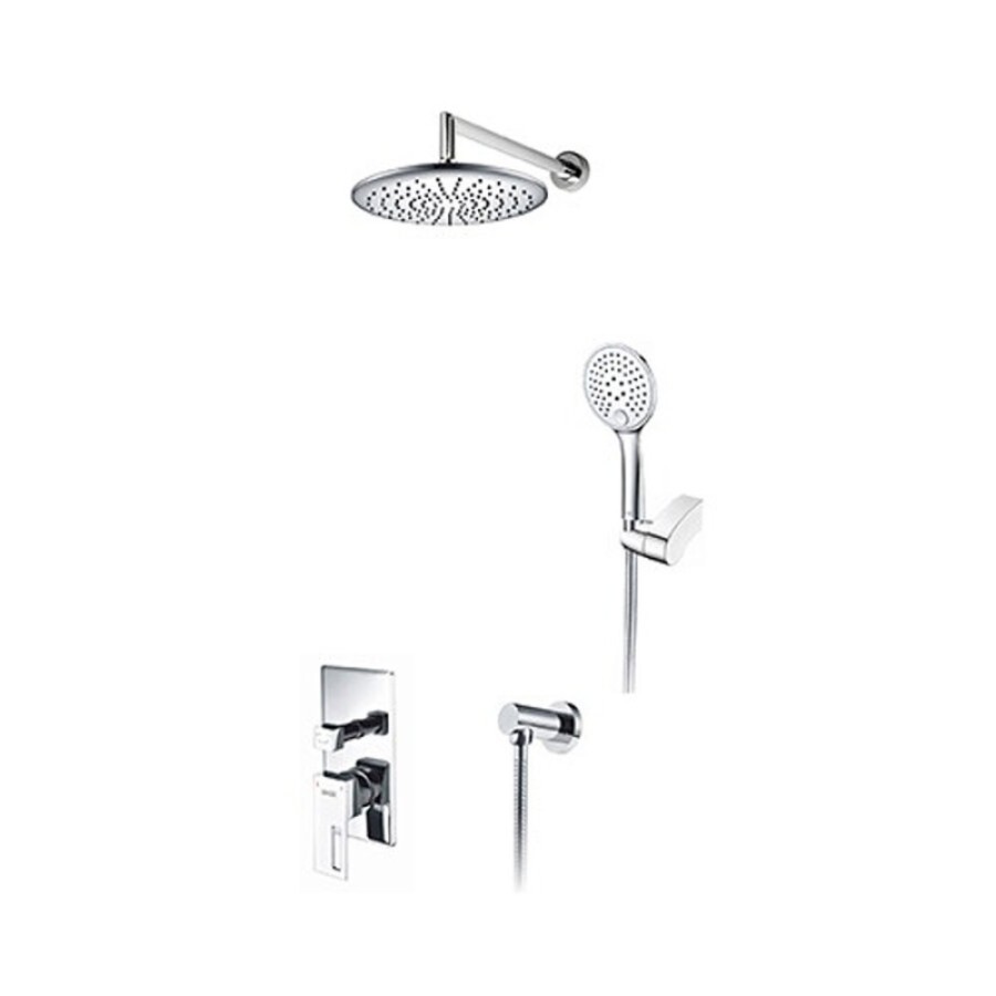Душевая система WasserKRAFT A14130, скрытый монтаж, хром