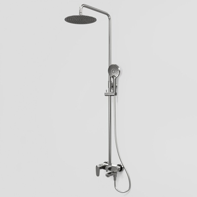Душевая система WasserKRAFT A14201.14, никель