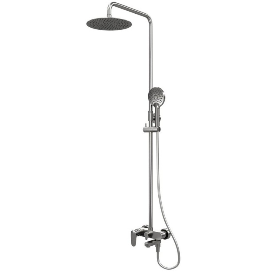 Душевая система WasserKRAFT A14201.14, никель