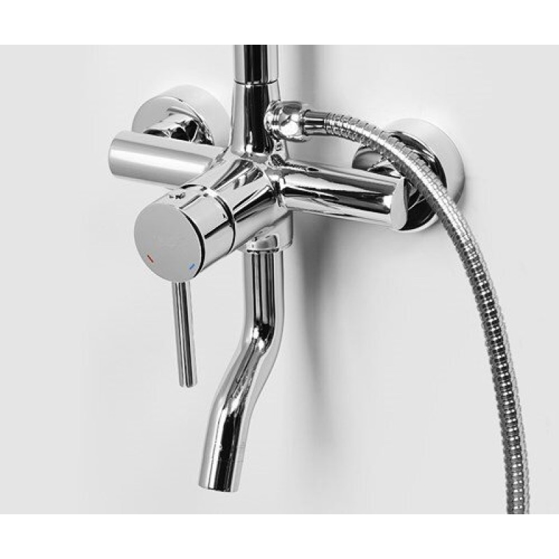Душевая система WasserKRAFT, хром, A14401