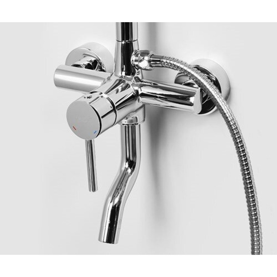 Душевая система WasserKRAFT, хром, A14401