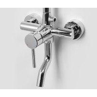 Душевая система WasserKRAFT, хром, A14401