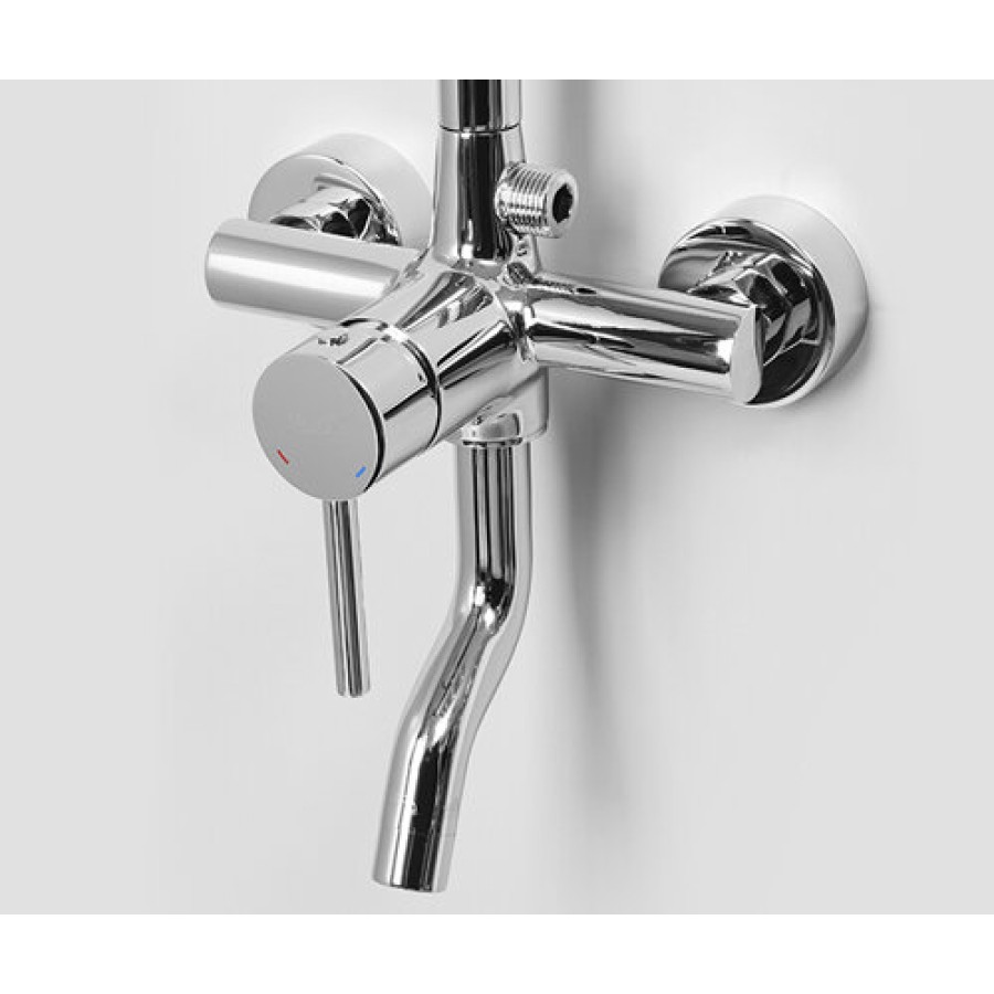 Душевая система WasserKRAFT, хром, A14401