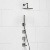 Душевая система WasserKRAFT Spree A1451.273.274.097.121.275.100.276, никель
