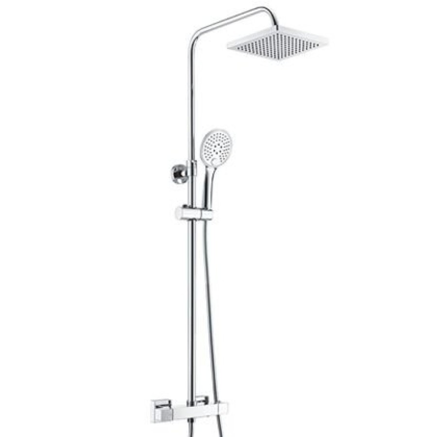 Душевая система Wasserkraft термостатическая, хром, A15502