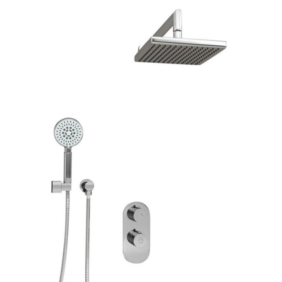 Душевая система WasserKRAFT Berkel A16028 Thermo, термостатическая, хром