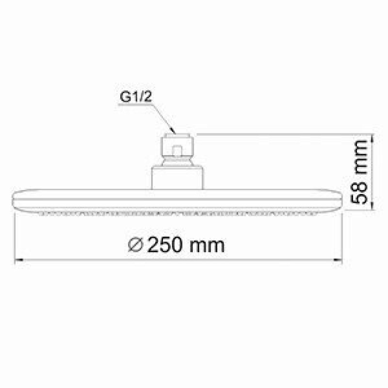 Душевая система WasserKRAFT Berkel A16030 Thermo, термостатическая, хром