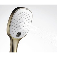 Душевая система WasserKRAFT A16040, скрытый монтаж, светлая бронза