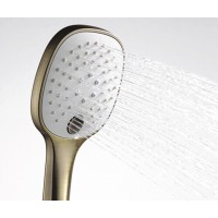 Душевая система WasserKRAFT A16040, скрытый монтаж, светлая бронза