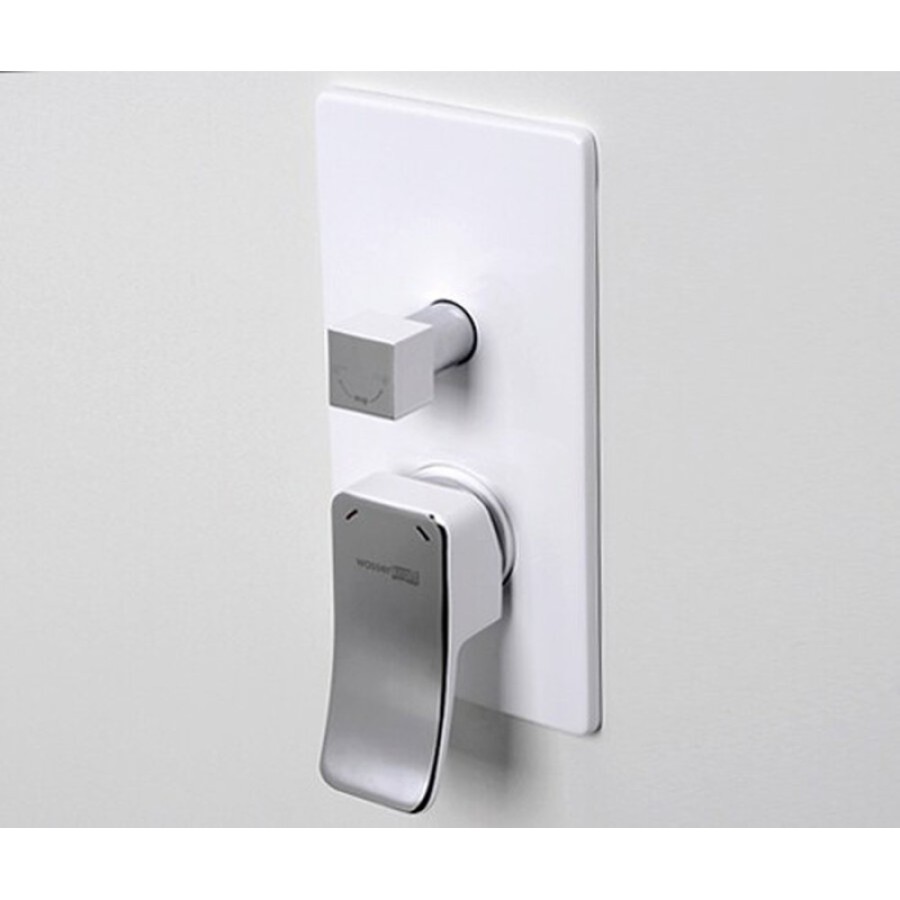 Душевая система WasserKRAFT A16067WHITE, скрытый монтаж, белый/хром