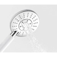 Душевая система WasserKRAFT A16067WHITE, скрытый монтаж, белый/хром