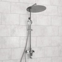 Душевая система WasserKRAFT A166.117.101.087.CH, хром