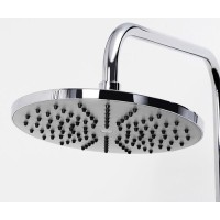 Душевая система WasserKRAFT A16601, верхний душ 22,2 см, с изливом, хром