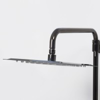 Душевая система WasserKRAFT A16701, PVD-покрытие черный глянец