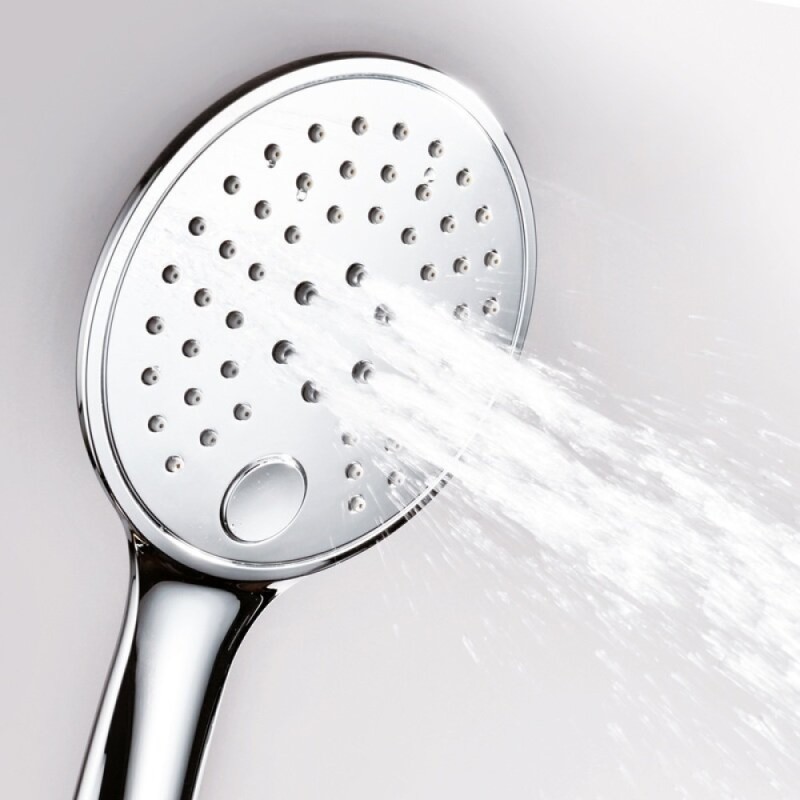 Душевая система WasserKRAFT АIme A171519 Thermo, термостатическая, хром