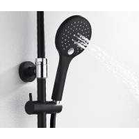 Душевая система WasserKRAFT A17401, покрытие Soft-touch