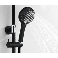 Душевая система WasserKRAFT A17401, покрытие Soft-touch