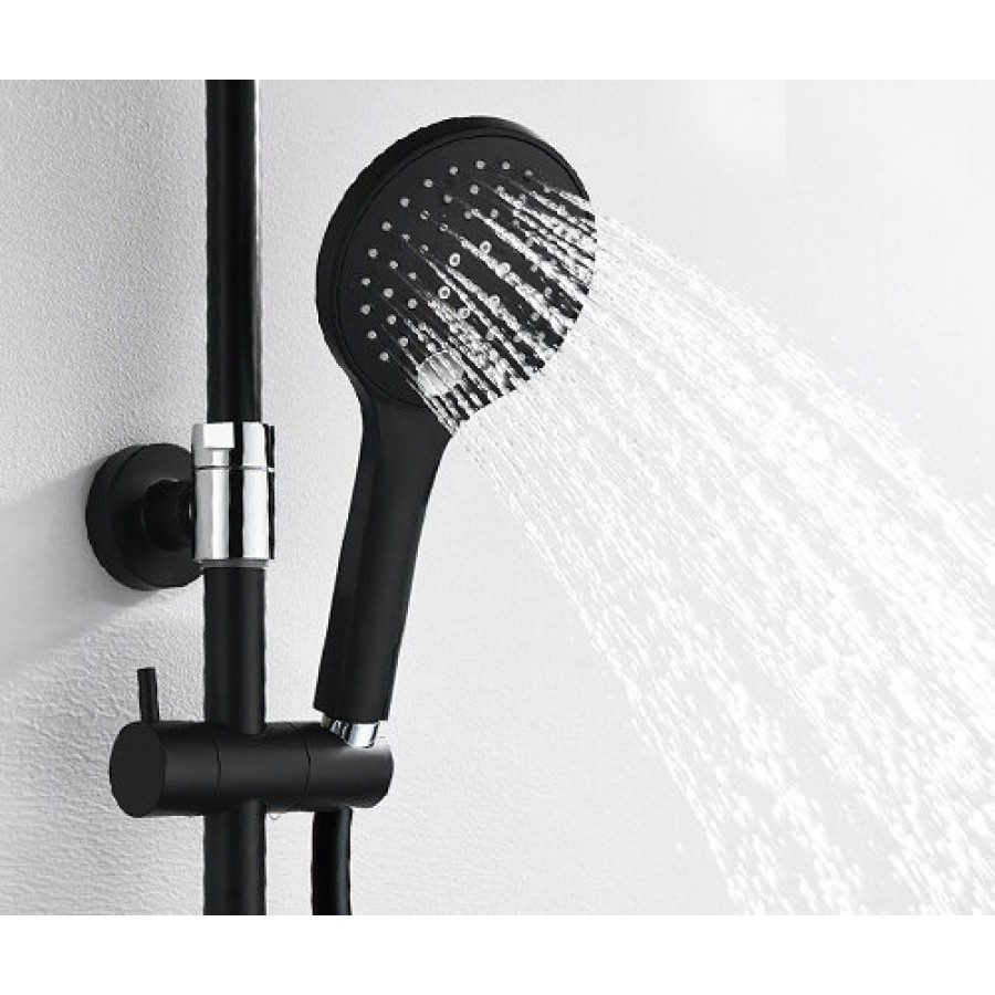 Душевая система WasserKRAFT A17401, покрытие Soft-touch