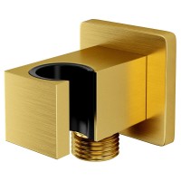 Душевая система WasserKRAFT Aisch 5500 A175571, со смесителем, цвет матовое золото