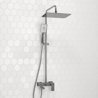Душевая система WasserKRAFT, с изливом, цвет хром, A177.069.126.010.CH