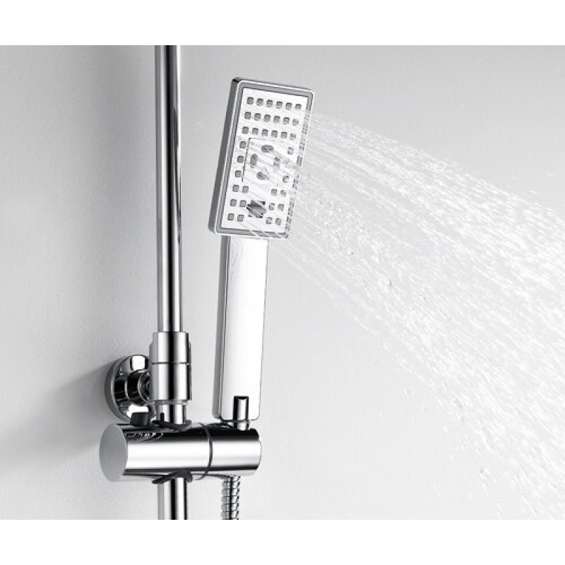Душевая система WasserKRAFT A17702, для душа, хром