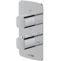 Душевая система WasserKRAFT Naab 8600 A178644 Thermo, со смесителем, термостатическая, цвет хром