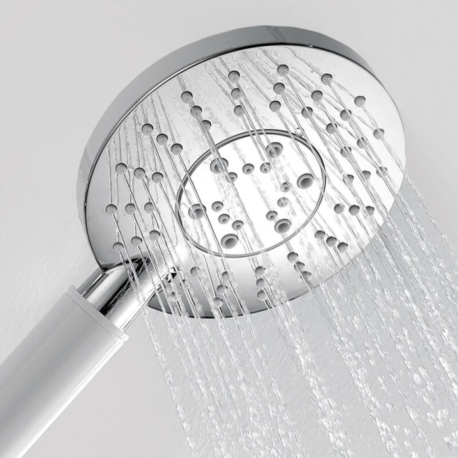 Душевая система WasserKRAFT, с изливом, цвет - белый матовый/хром, A185.067.058.WM