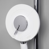 Душевая система WasserKRAFT Mindel 850, термостатическая, цвет белый Soft-touch, A188.067.058.WM Thermo