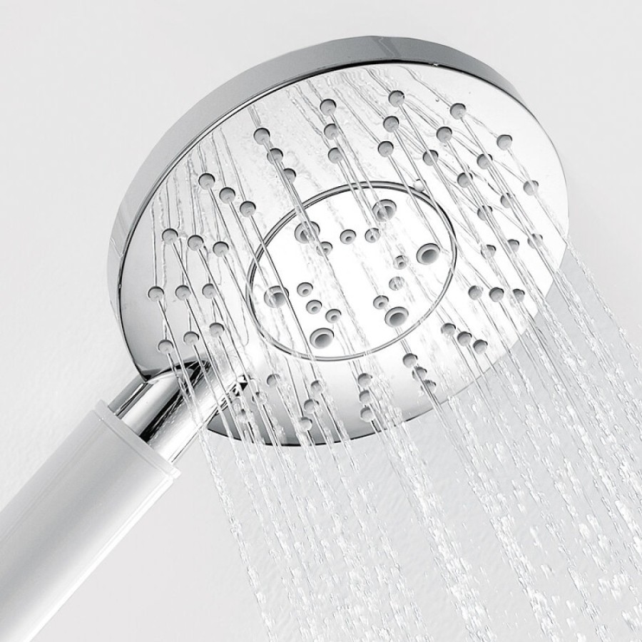 Душевая система WasserKRAFT Mindel 850, термостатическая, цвет белый Soft-touch, A188.067.058.WM Thermo