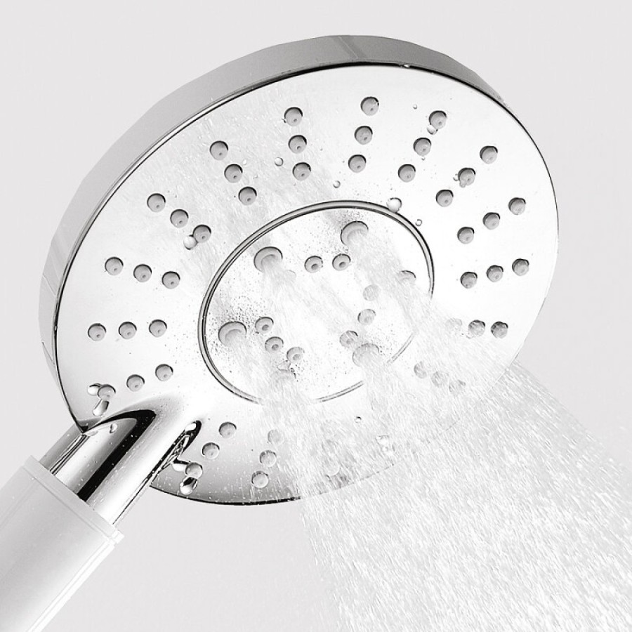 Душевая система WasserKRAFT Mindel 850, термостатическая, цвет белый Soft-touch, A188.067.058.WM Thermo