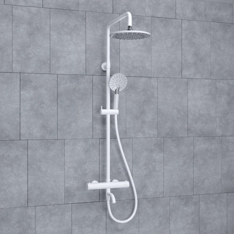Душевая система WasserKRAFT, цвет - белый матовый, A188.067.058WM Thermo