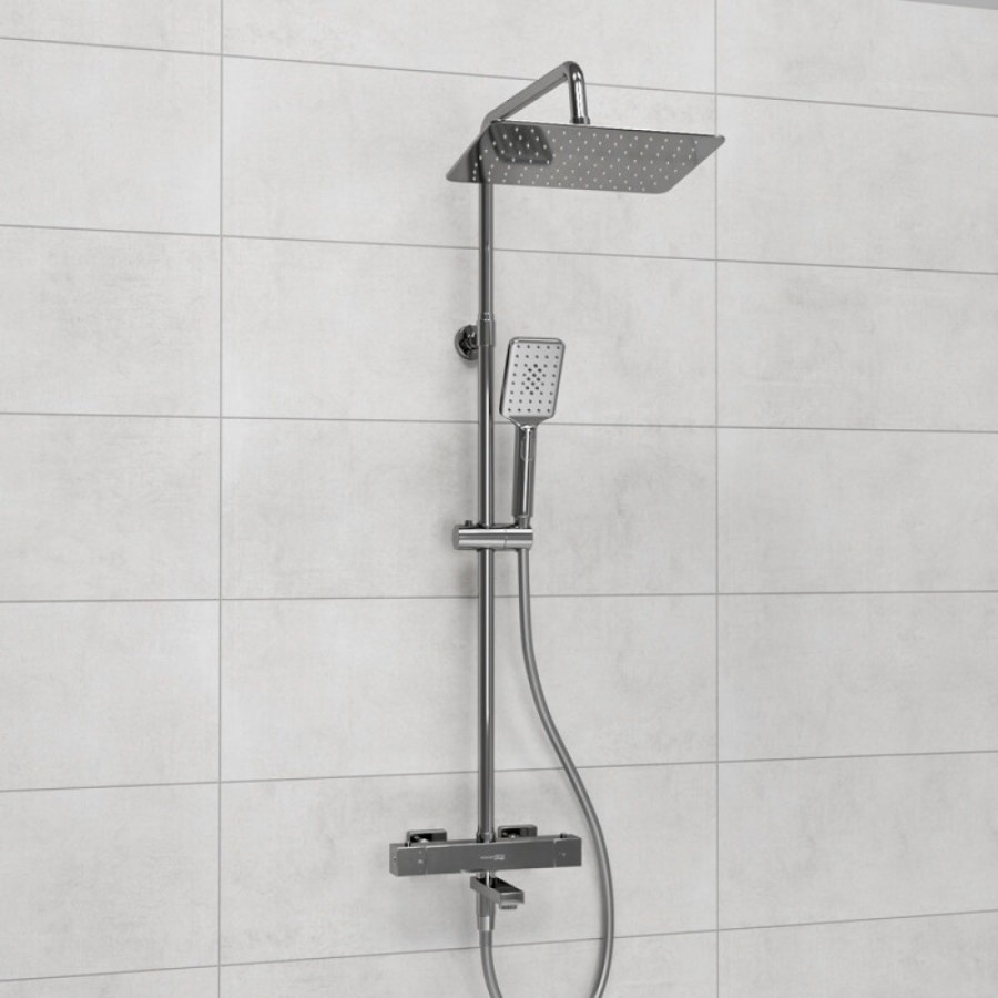 Душевая система WasserKRAFT, цвет - хром, A199.069.126.087.CH Thermo