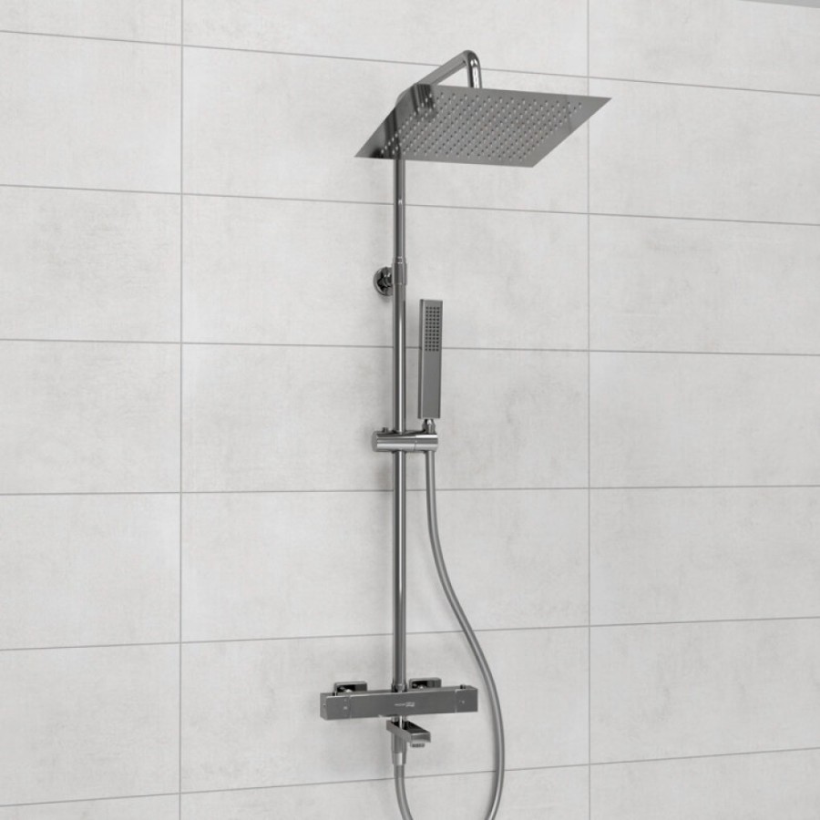 Душевая система WasserKRAFT, цвет - хром, A199.118.103.087.CH Thermo