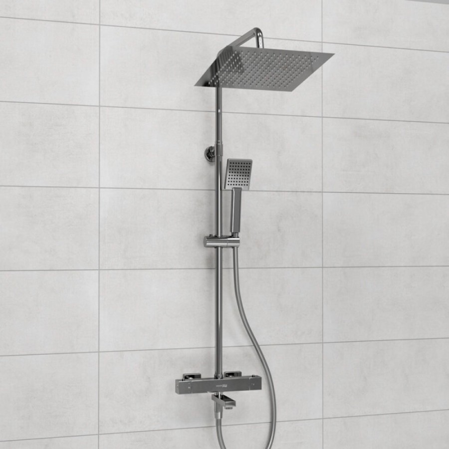 Душевая система WasserKRAFT, цвет - хром, A199.118.141.087.CH Thermo