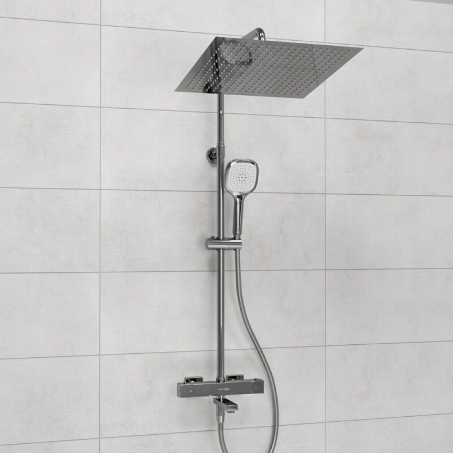 Душевая система WasserKRAFT, цвет - хром, A199.119.065.087.CH Thermo