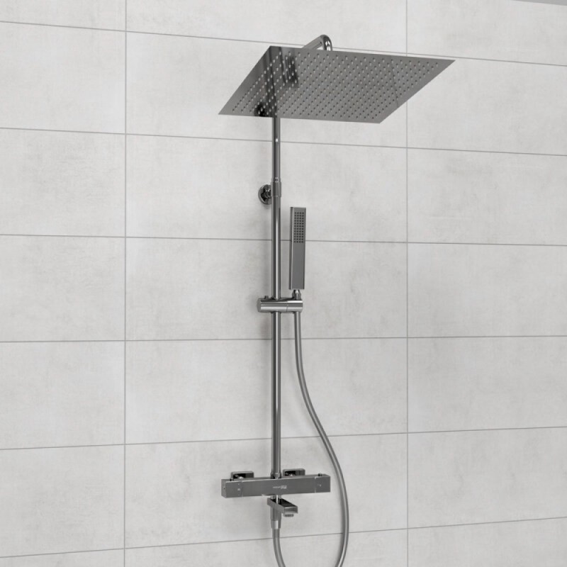 Душевая система WasserKRAFT, цвет - хром, A199.119.103.087.CH Thermo