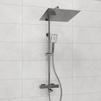 Душевая система WasserKRAFT, цвет - хром, A199.119.126.087.CH Thermo