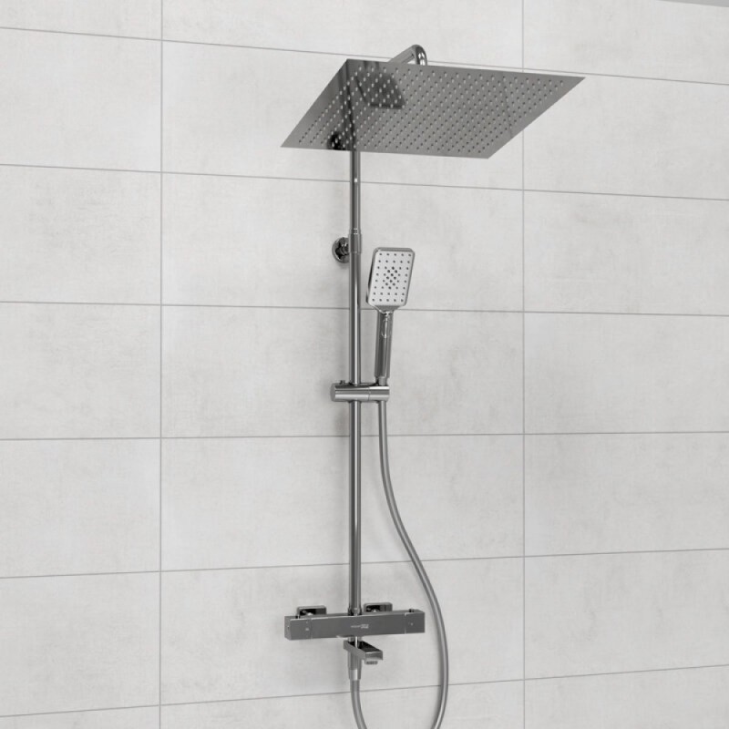 Душевая система WasserKRAFT, цвет - хром, A199.119.126.087.CH Thermo