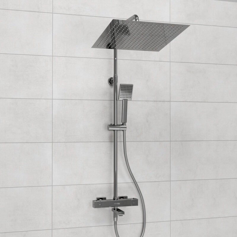 Душевая система WasserKRAFT, цвет - хром, A199.119.141.087.CH Thermo