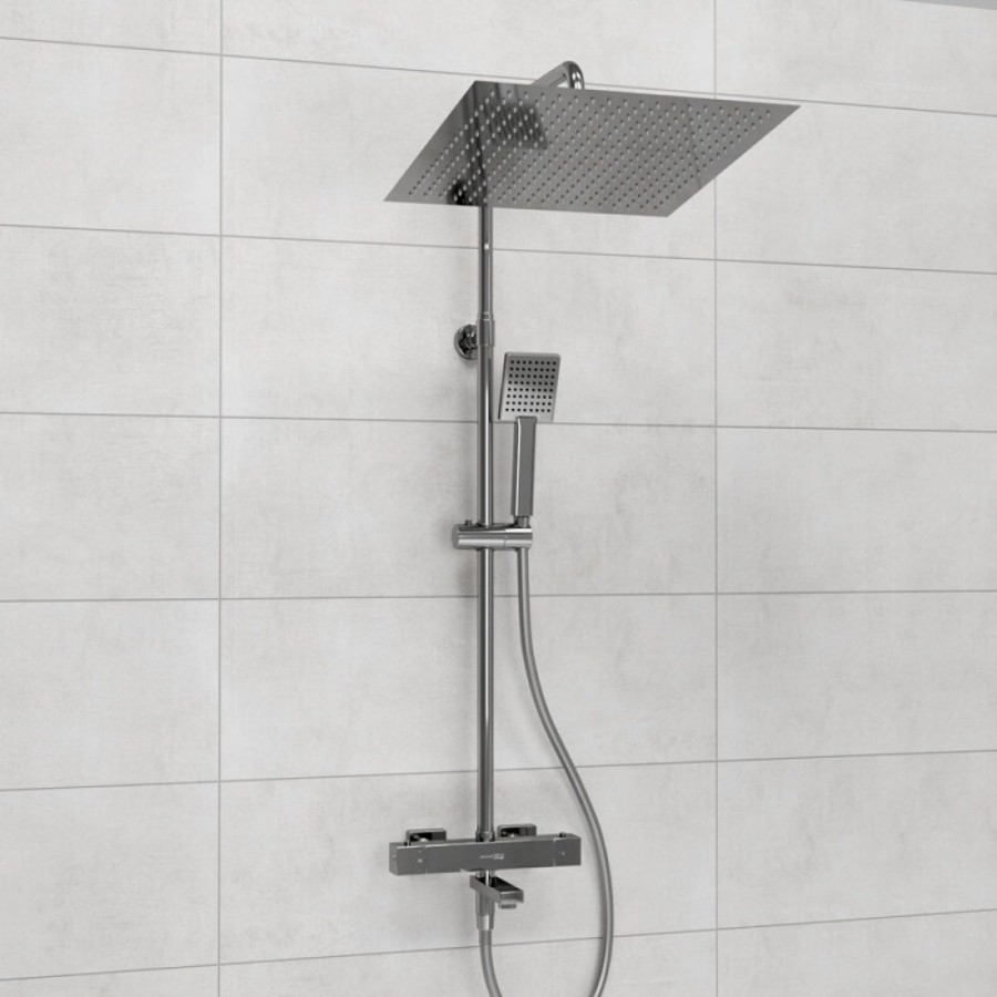 Душевая система WasserKRAFT, цвет - хром, A199.119.141.087.CH Thermo