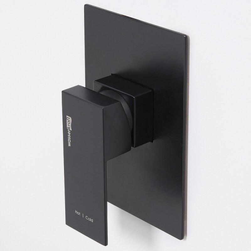 Смеситель WasserKRAFT Abens 2000 A20503, для раковины, цвет черный Soft-touch